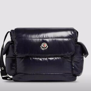 MONCLER NYLON LAQUÉ DIAPER BAG